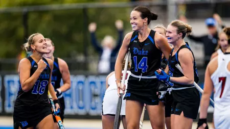 McVeigh’s Golden Goal Sends Duke Past Saint Joseph’s, 2-1