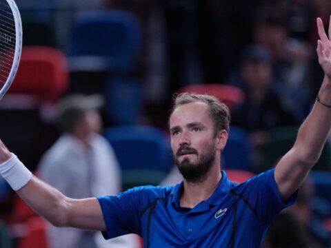 Medvedev beats longtime rival Tsitsipas and advances to Shanghai Masters quarterfinals Medvedev beats longtime rival Tsitsipas and advances to Shanghai Masters quarterfinals