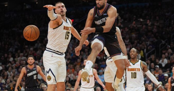 Murray scores 39 points, Braun adds 31 to lead Nuggets over the Suns 127-120 in NBA Cup