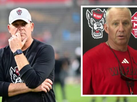 NC State football’s interim coach: ‘Organization will continue to do things the right way’