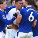 Neto double earns Chelsea a win at Everton in Premier League amid head-injury concern for Martinez