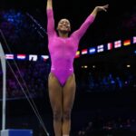 Newly minted all-around champ Skye Blakely adds two more medals at world gymnastics championships