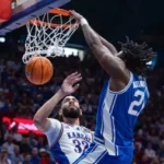 Ngongba II Dominates; No. 2 Duke Wins, 90-84, in Exhibition at No. 17 Kansas