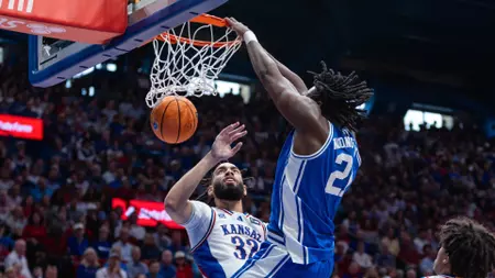 Ngongba II Dominates; No. 2 Duke Wins, 90-84, in Exhibition at No. 17 Kansas Ngongba II Dominates; No. 2 Duke Wins, 90-84, in Exhibition at No. 17 Kansas
