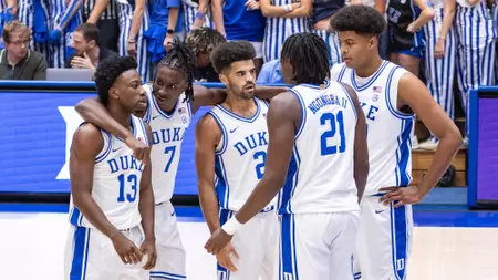 No. 2 Duke Caps Preseason at No. 17 Kansas in Sunday Matinee