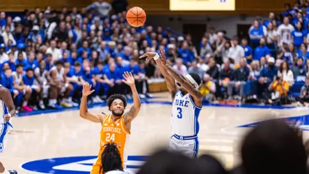 No. 2 Duke Cruises Past No. 8 Tennessee, 103-64, in Exhibition