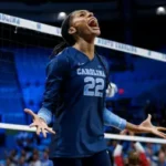 No. 23 Volleyball Downs No. 15 Stanford In Five Set Thriller