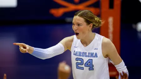 No 25 Volleyball Wins Seventh Straight With 3-0 Sweep Over Virginia No 25 Volleyball Wins Seventh Straight With 3-0 Sweep Over Virginia