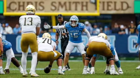 Notre Dame Holds Off Tar Heels, 37-26