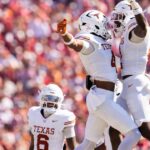 Oklahoma upsets No. 1 Texas on Tate Sandell's game-ending 47-yard field goal