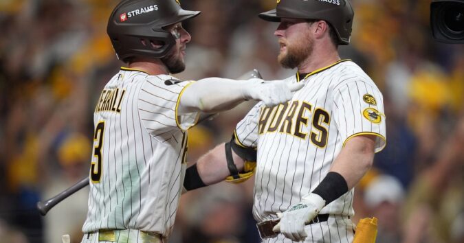 Padres avoid elimination, beat Brewers 4-3 in NLDS Game 3 with Cronenworth’s HR, King’s relief