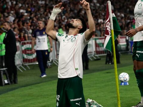 Palmeiras beat Fluminense 2-1 away in Copa Libertadores semifinal