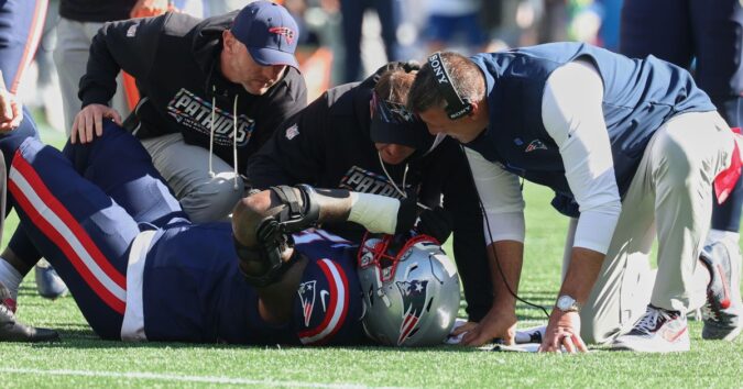 Patriots dealing with more injuries on their banged-up offensive line entering a short week