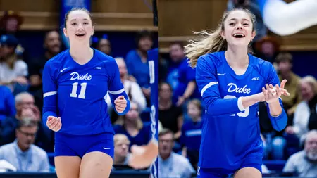Quinn, Zubchevich Earn ACC Weekly Volleyball Honors