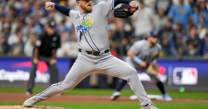 Rays ace Drew Rasmussen to start World Series Game 5 on short rest against Milwaukee