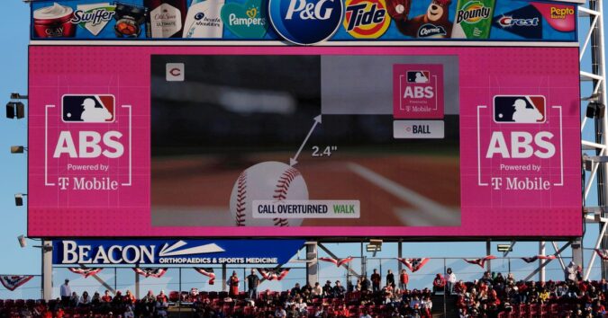 Robot umpires flip 54% of challenged calls in ABS debut as teams learn to time appeals