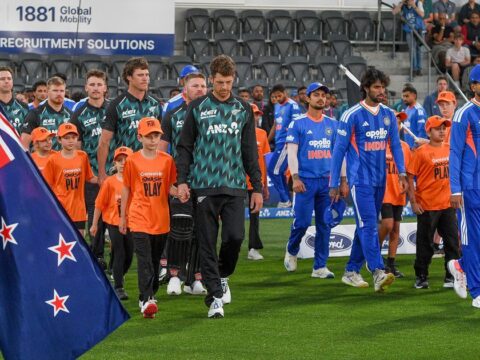 Samson too powerful as India beats New Zealand by 4 wickets in record T20 run chase