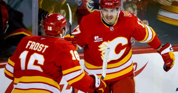 Sharangovich breaks late tie as the Flames end the Hurricanes’ 7-game winning streak Sharangovich breaks late tie as the Flames end the Hurricanes’ 7-game winning streak
