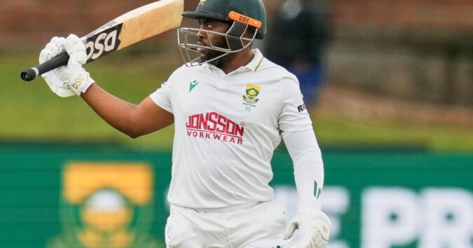 Skipper Bavuma’s 179 puts South Africa in control in 2nd test vs Australia