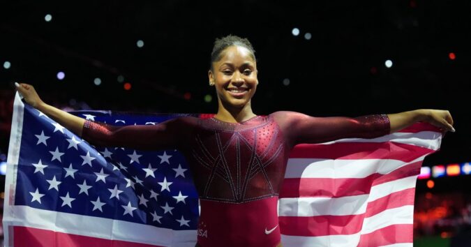 Skye Blakely loves a challenge. The world champ’s gymnastics career didn’t give her much choice