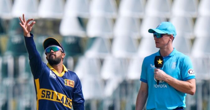 Sri Lanka wins toss, elects to field against England in ODI cricket tri-series