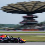 Start delayed again as cars struggle in wet conditions ahead of F1's Bahrain GP in Malaysia