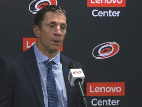 Svechnikov scores 2 goals to lead the Hurricanes to a 4-2 win over the Capitals