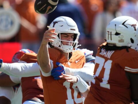 Texas goes from No. 1 to two-game skid and coach says ‘Everything needs to be evaluated’