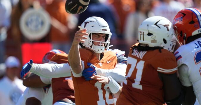 Texas goes from No. 1 to two-game skid and coach says ‘Everything needs to be evaluated’