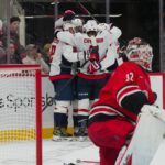 The Hurricanes break their goalless drought but get pummeled by the Capitals at home