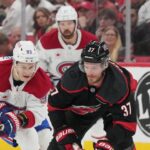 The Hurricanes head north to Montreal for an Eastern Conference Finals rematch