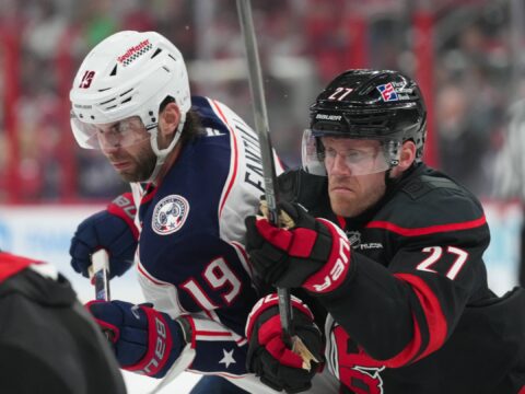 The Hurricanes welcome the Blue Jackets as each team looks for its third win in a row
