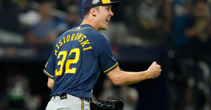 The Miz caps a likely Cy Young season with poise in Brewers’ World Series clincher