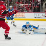 The road trip reaches its end as the Hurricanes look to rebound against the Blues