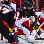 The road trip rolls into Calgary as the Hurricanes look for another weekend sweep