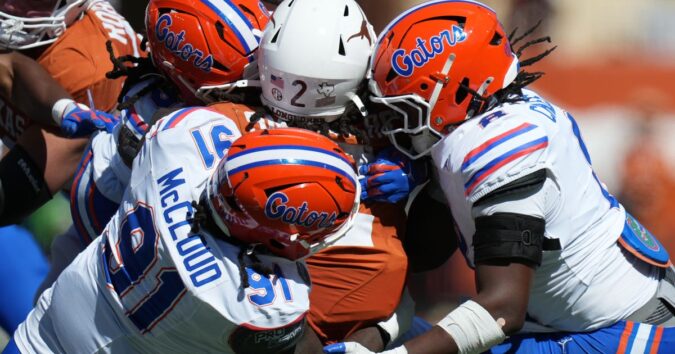 Tramell Jones Jr. leads Florida to 27-24 upset win over No. 7 Texas in first career start