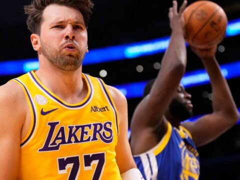 Warriors rookie Yaxel Lendeborg calls out Luka Doncic, both on court and after huge loss to Lakers