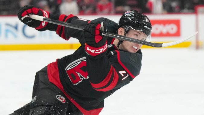 What role should Alexander Nikishin play once he returns to the Carolina Hurricanes?