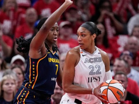 WNBA says no penalty for A’ja Wilson after fan incident in Game 2 against the Fever