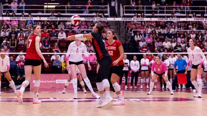 Wolfpack Steals a Set from #16 Stanford but Comes Up Short
