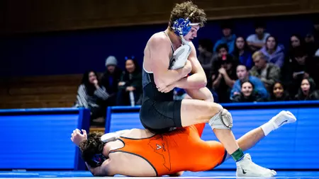 Wrestling to Host Black & Blue Duals Sunday
